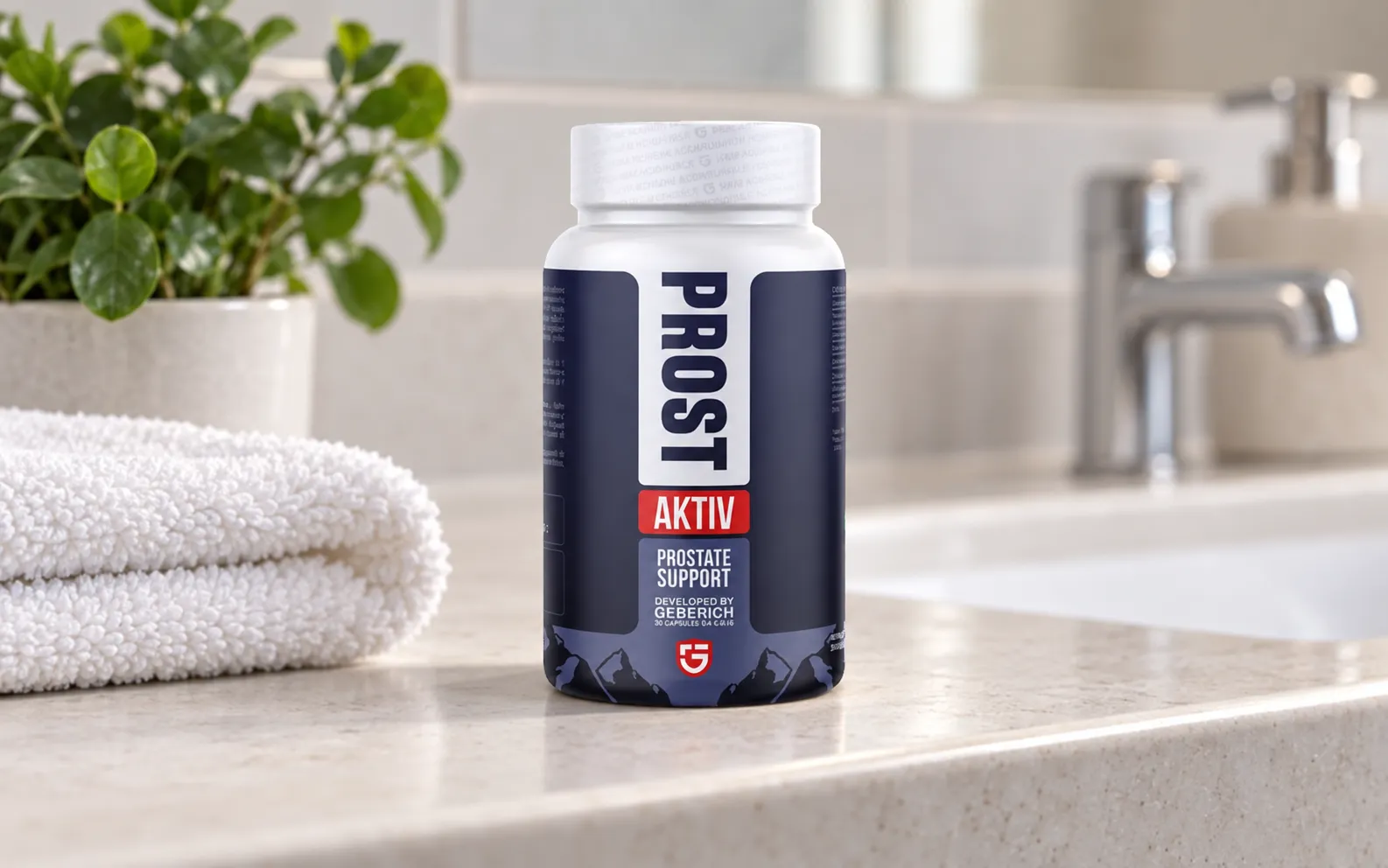 ProstAktiv — Verpackung im Alltag