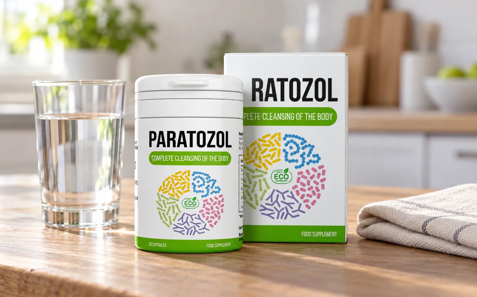 Paratozol — Verpackung im Alltag