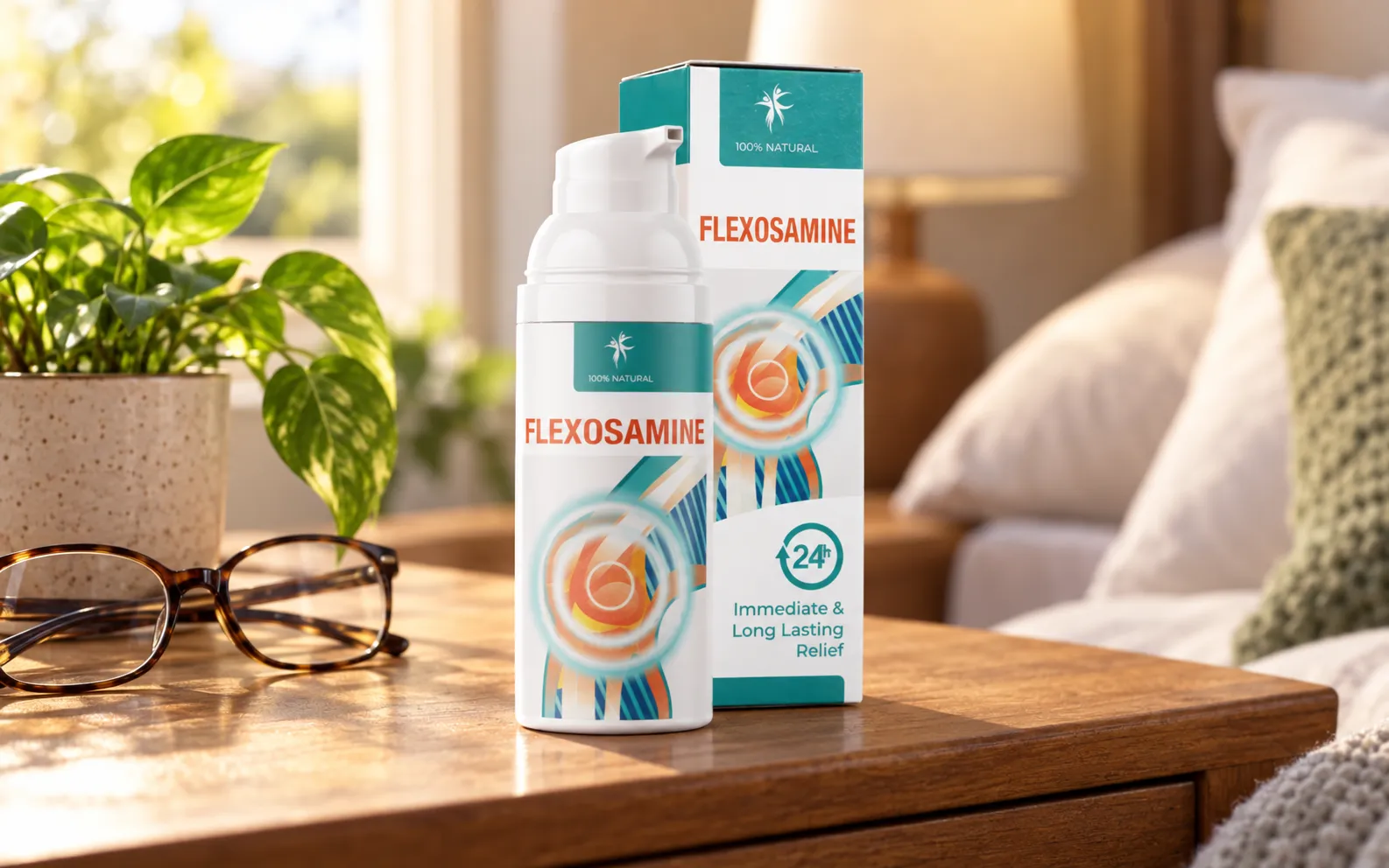 Flexosamine — Verpackung im Alltag