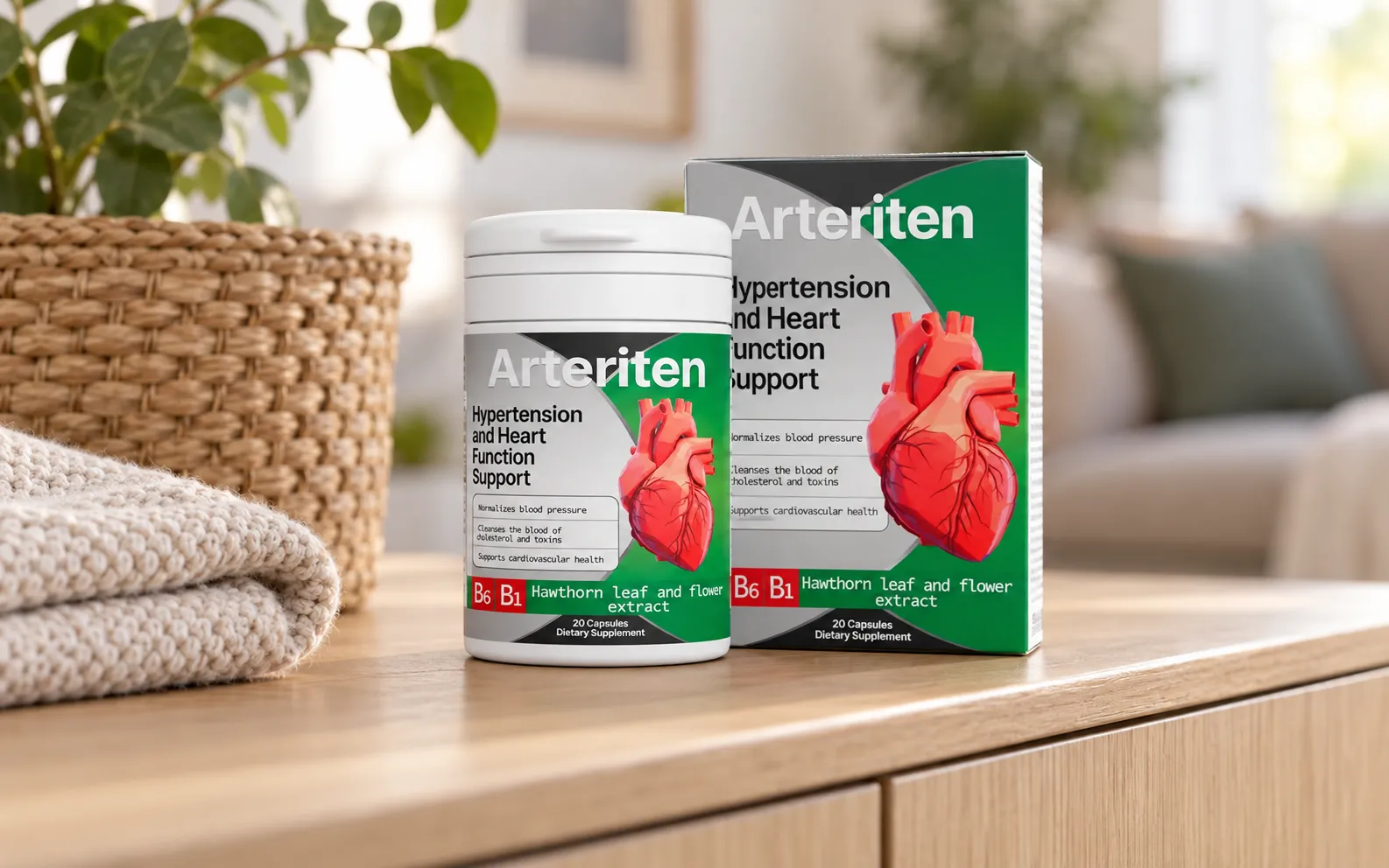 Arteriten — Verpackung im Alltag