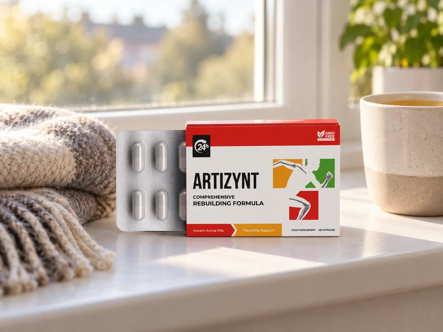 ArtiZynt caps — Verpackung im Alltag