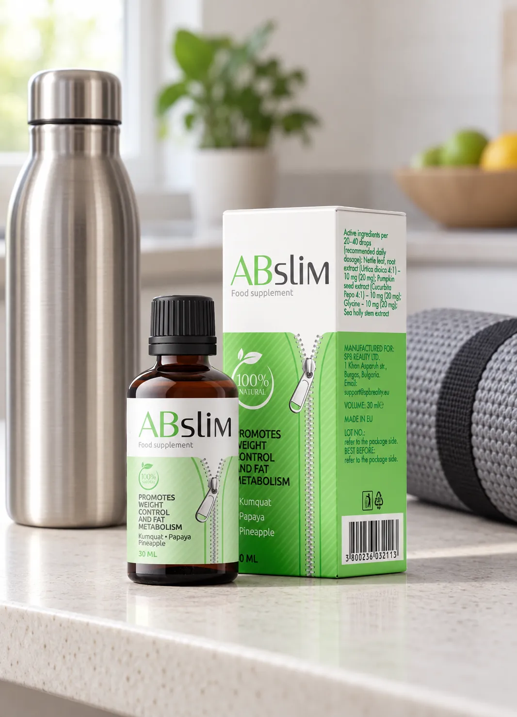 ABSlim — Verpackung im Alltag