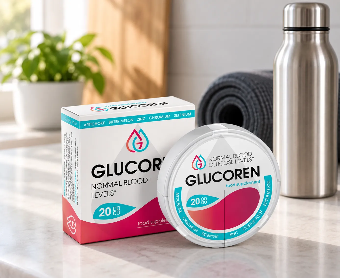 Glucoren 49 EUR — Verpackung im Alltag