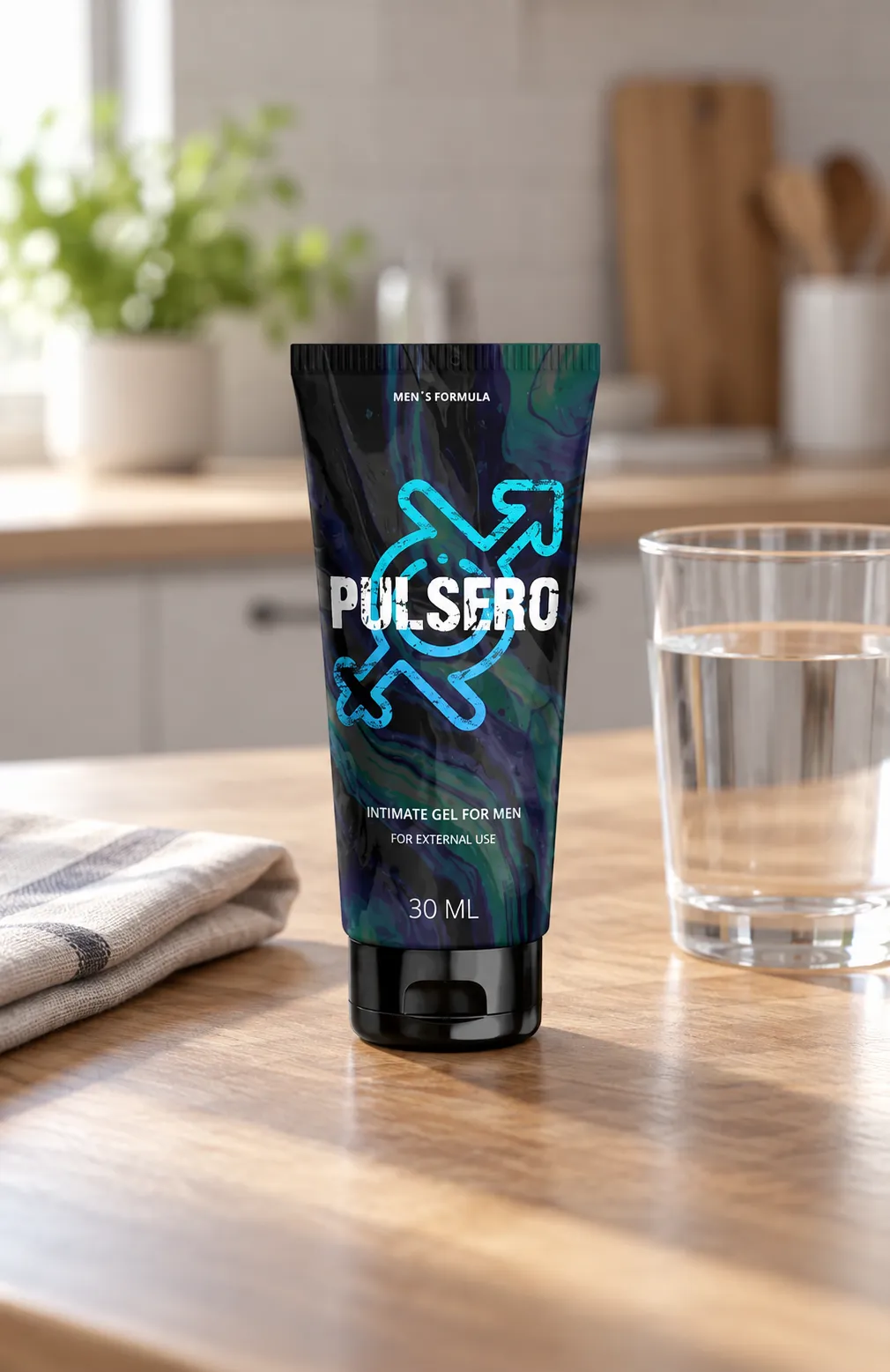 Pulsero gel — Verpackung im Alltag
